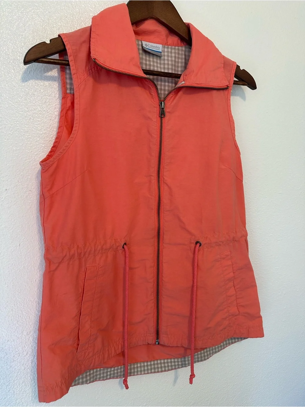 Columbia Coral Zip-Front Sleeveless Vest